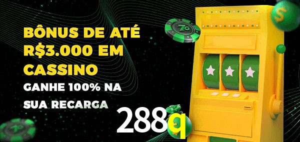 288q melhor bônus de depósito